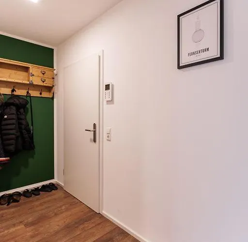 公寓 Wohnen Am Schlosspark *