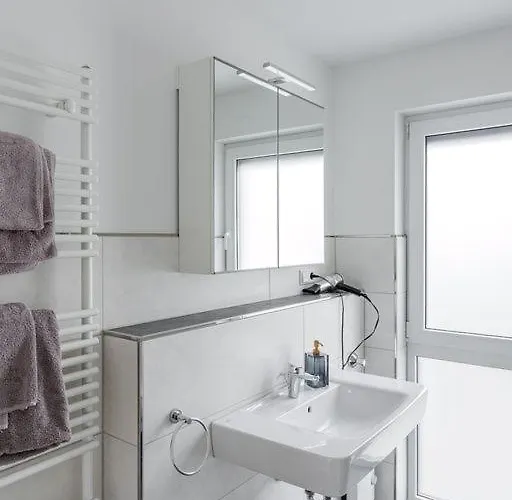 公寓 Wohnen Am Schlosspark *